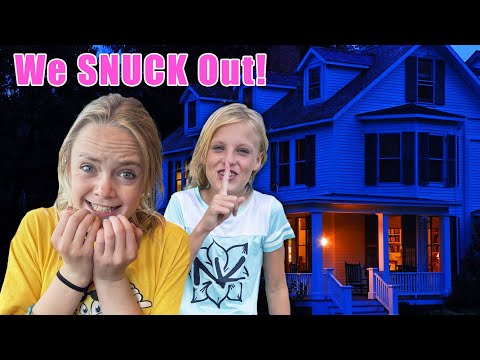 BFF Sleep Over Sneak Out! Part 2, with Payton Delu