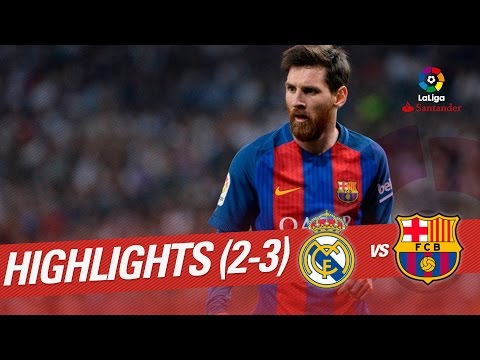 El Clásico - Resumen de Real Madrid vs FC Barcelona (2-3)