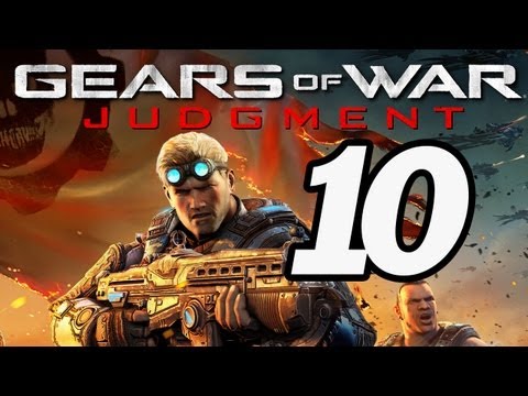 Gears of War Judgement Walkthrough Part 10: Upper State Street [HARDCORE] XBOX360/GAMEPLAY