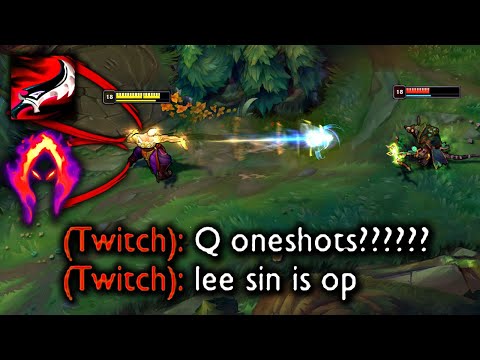 LEE SIN ONESHOTS (DARK HARVEST + LETHALITY)