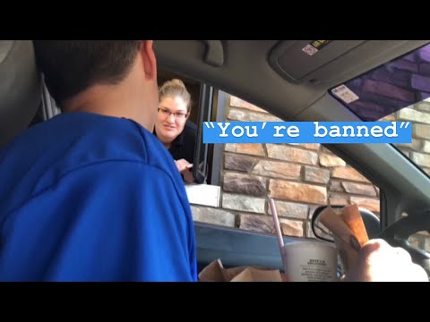 SCREAMING DRIVE THRU ORDERS AT ARBYS PART 2 (GONE VIOLENT)