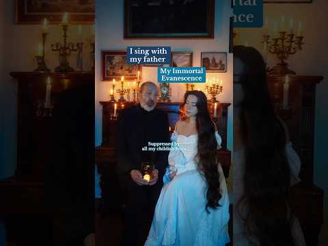 My Immortal Cover with my father🤍@Evanescence #fatherdaughter #evanescence #lowbass #myimmortal