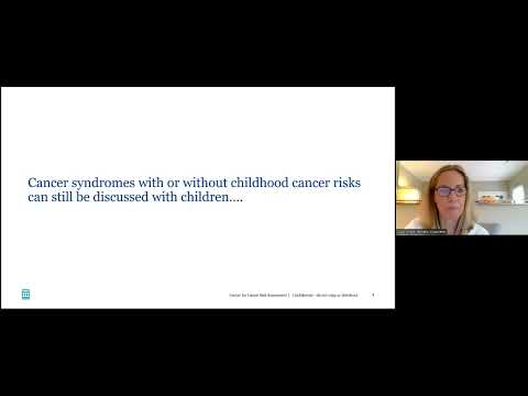 Blum Center Program: Talking to Kids About Hereditary Cancer
