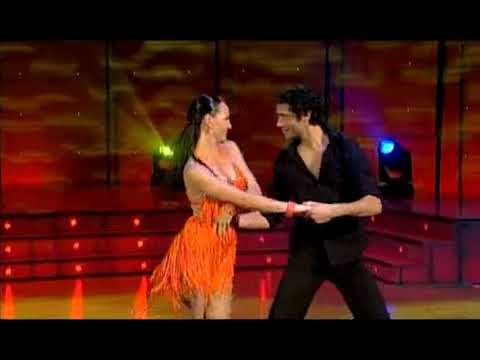 ZVEZDE PLEŠEJO Maja Pucelj in Dejan Pevčevič   SAMBA - RTV SLOVENIJA - SPET DOMA -