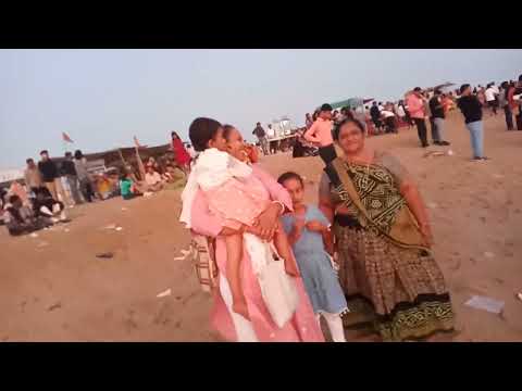 happy new year enjoy Mandvi beach#beach