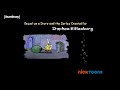 The SpongeBob SquarePants Movie End Credits Nicktoons 2023