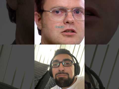 Best Dentist Crentist #funny #dentalcare #dentist #theoffice #dwightschrute #mandms #crown