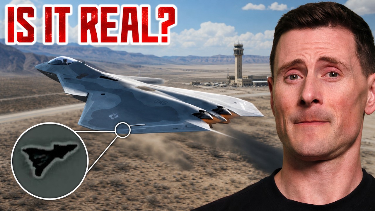 They Caught The F-47 Flying At Area 51 But Is It Real?