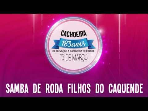 Samba de Roda Filhos do Caquende 2020 - 13 de Março