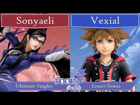 The Fools' Guild LXII Losers Semis - Sonyaeli (Bayonetta) vs Vexial (Sora)