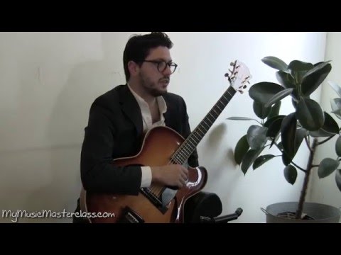 Pasquale Grasso - Solo Jazz Guitar Lesson 1
