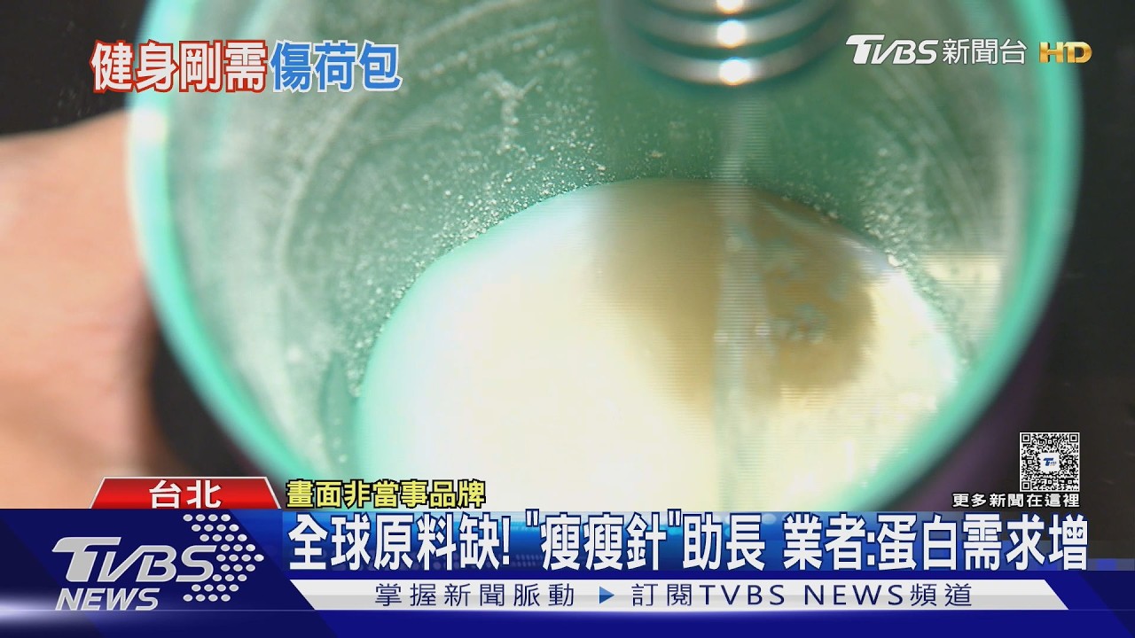 乳清蛋白原物料價格「1年恐翻倍」 健身族荷包大失血