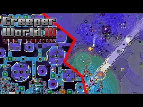 Cornucanis Game Mode and Sleeper map | Creeper World 3 Gameplay