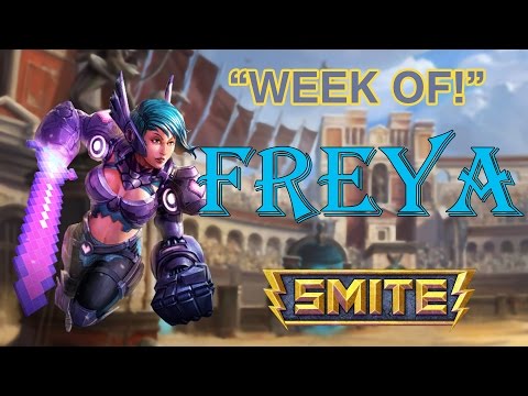 "Week of!" Freya Part 1 - Smite Gameplay (Xbox)