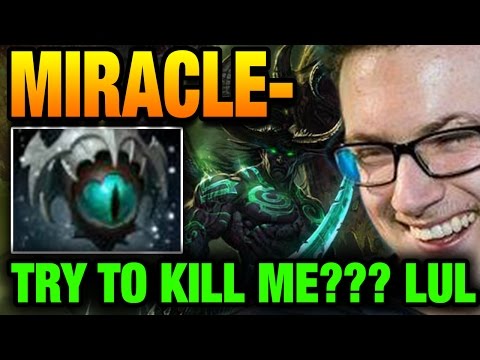 Miracle- [Terrorblade] vs Alohadance [Morp] NICE THROW BRO! Dota 2