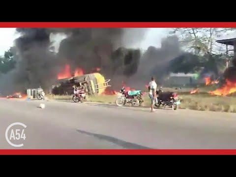 Africa 54: Gas Tanker Explosion Kills 40 In Liberia, Floods Unleash Deaths and Destruction in DRC