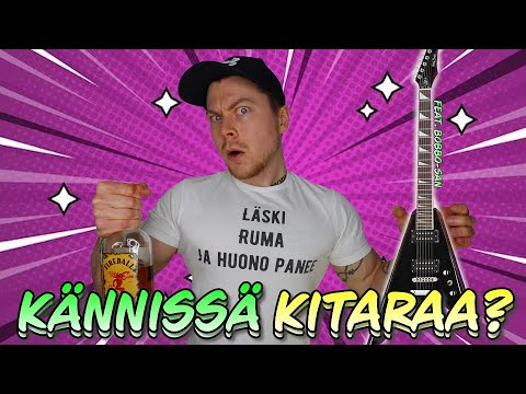 KUINKA KÄNNISSÄ PYSTYY SOITTAMAAN KITARAA?
