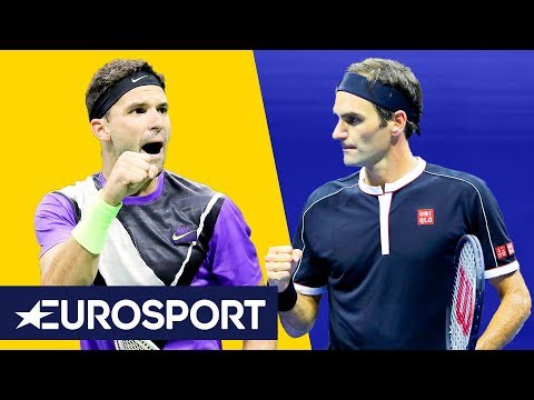 Roger Federer vs Grigor Dimitrov Highlights | US Open 2019 | Eurosport