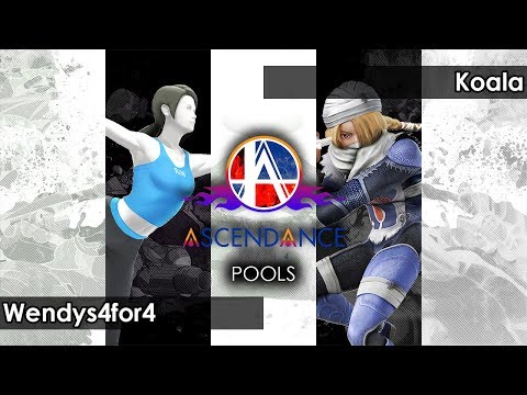 Smash 4: Wendys4for4 (WiiFit Trainer) V Tato (Sheik) - Ascendance 70 Tournament SSB4