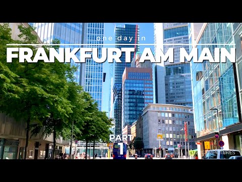 ONE DAY IN FRANKFURT AM MAIN (GERMANY) PART 1 | 4K UHD | Time-Lapse-Tour through an amazing city!