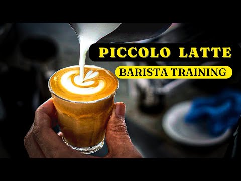 Here Is How to Make a PERFECT Piccolo coffee like a Pro! Barista Training for Beginners