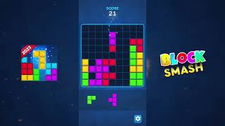 Block Smash: Classic Puzzle Game | Gameplay Trailer | Pixeltub Games