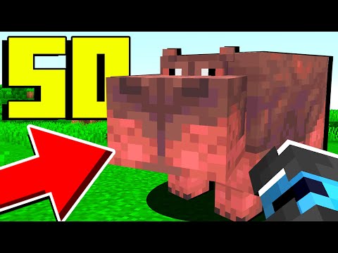HO AGGIUNTO 50 NUOVI ANIMALI SU MINECRAFT - ITA
