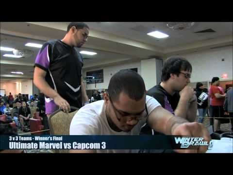 Winter Brawl 8 semi-finals for 3 vs 3 marvel teams