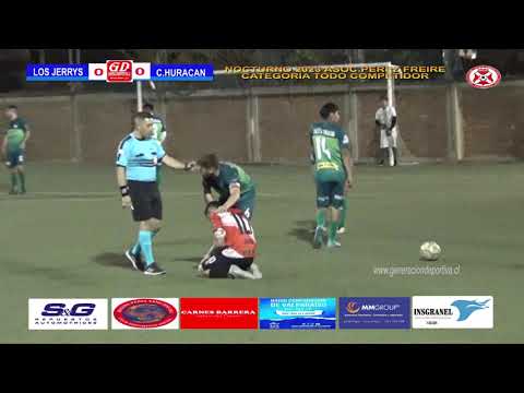 NOCTURNO PEREZ FREIRE VIERNES 27 ENERO TODO COMPETIDOR LOS JERRYS VS CLUB CALETA HURACAN DE LA COMU