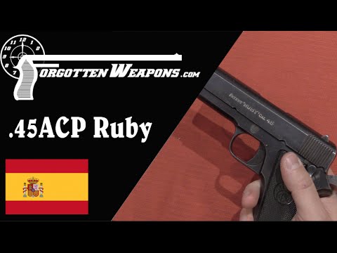 Early 45 ACP Ruby