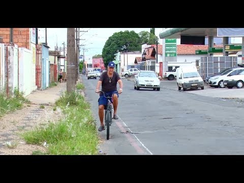 Pintura apagada nas ciclofaixas gera queixas em Rio Claro