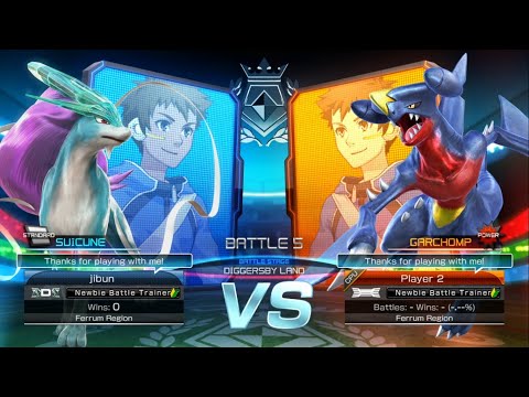 Pokken Tournament DX : Suicune x Garchomp - SWITCH