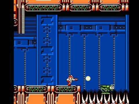 Megaman 4 Bright Man Challenge