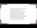 Vanessa Daou - Peculiar Lyrics