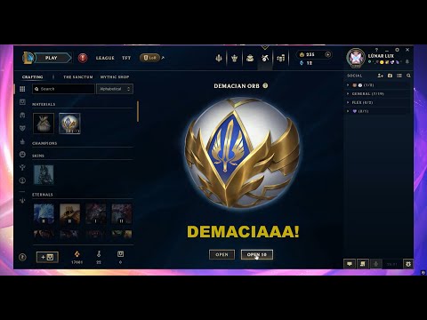 OPENING 28 DEMACIA ORBS ➕ DEMACIA Grab Bag | League of Legends | 🟡🏛️🗡️🪽 FOR DEMACIAAA !!!