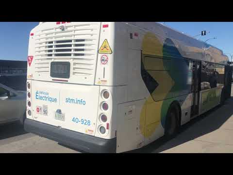 STM Montreal New Flyer Spotting na Cote Vertu Collab com Sasha Barszczewski e anônimo de pedido