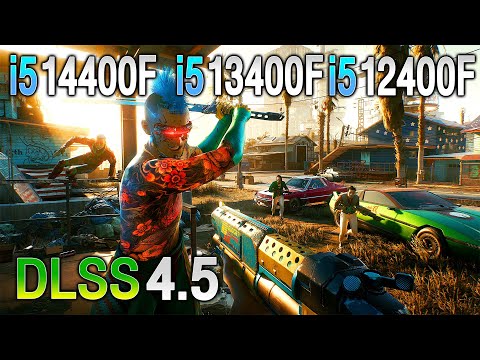 Cyberpunk 2077 DLSS 4.5 - i5 14400F vs i5 13400F vs i5 12400F - RTX 5060 - January 2026