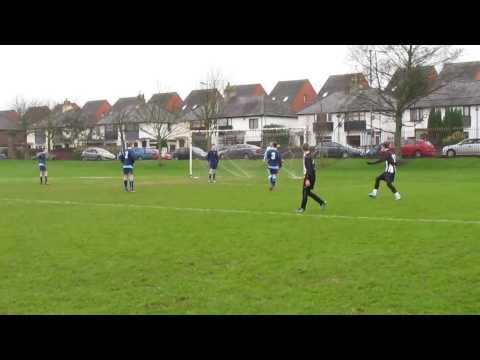 Christoher Craig scores for Newington U15's v 18th newtownabbey - Jan 2012