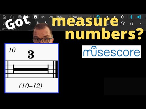 Easy musescore tutorial for beginners! Learn how to reformat your measure numbers 1