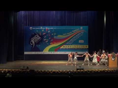 Star dance in 9th international folk festival Nepal by Everest Nepal cultural group