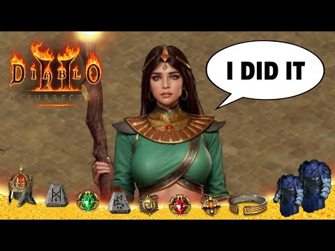 Witness The Most Insane Diablo2's Magic Find Video on The Internet - Holy grail ep10