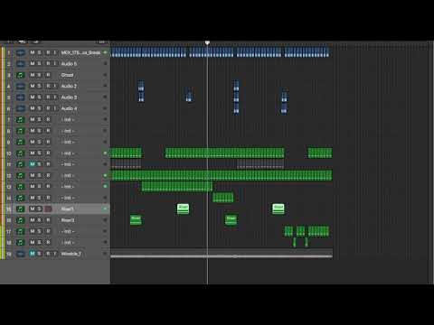 Drum and Bass in Logic Pro : Beaver clash.