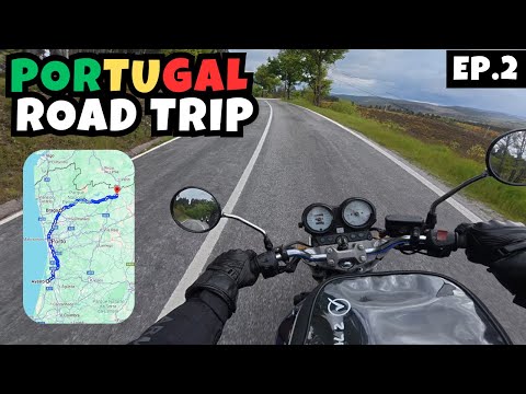 PORTUGAL ROAD TRIP | DAY 2 OF 7 | ROAD TO ESTRADA NACIONAL 2 ON A BIKE