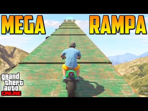 MEGA RAMPA SÚPER DIFICIL!! - Gameplay GTA 5 Online Funny Moments