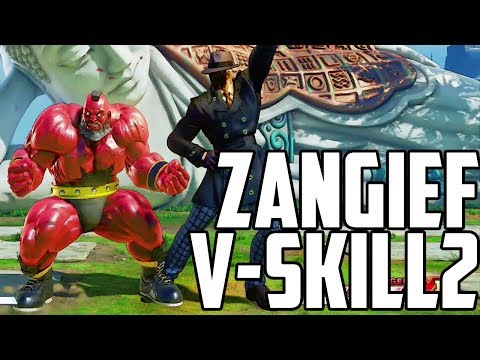 [SFV:CE] Zangief New V-Skill 2 Combos
