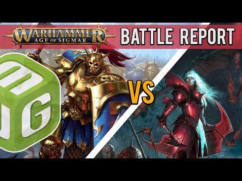 Stormcast Eternals vs Soulblight Gravelords Age of Sigmar 3rd Edition Battle Report Ep 49