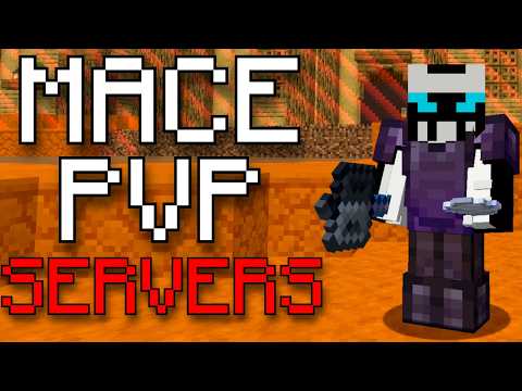 Top 5 BEST Mace PvP Servers in Minecraft!