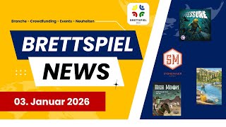 Brettspiel News der Brettspielbox 03. Januar 2026