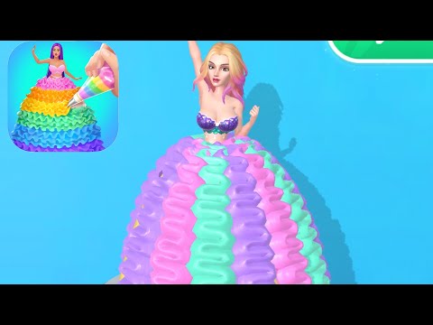 Icing On The Dress 👧👗 BIG UPDATE! All Levels - iOS / Android Mobile Gameplay