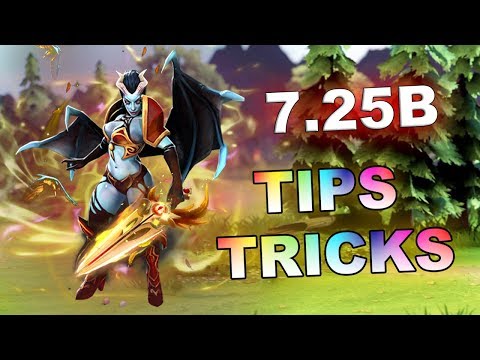 NEW Dota 2 TIPS, TRICKS and BUGS! 7.25b